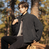 2025年年货款立领纽扣加绒毛呢外套A230-1088-P208(控308），女装短外套，电商A230