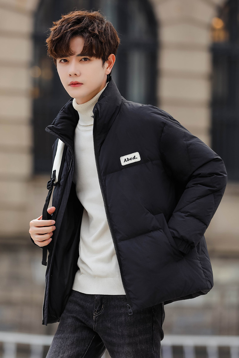 2026年冬男微阔贴标男女同款面包服羽绒服A230-118-P155(控255）,男装羽绒服,电商A230