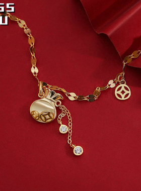 s925纯银玉髓手链女复古小众