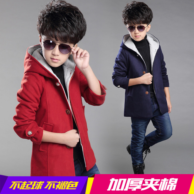 Manteau pour garcon en laine - Ref 2161380 Image 5