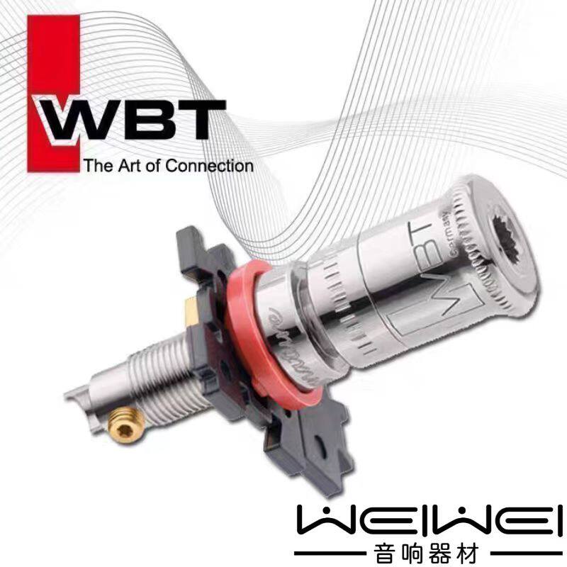 盒装行货带防伪 德国WBT 0730.12 白金版音箱喇叭功放插座 接线柱