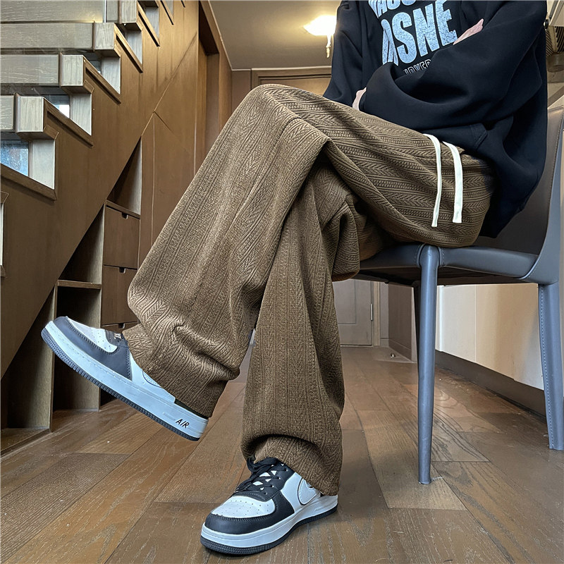 主推数据款批30高品WK2067原版微阔版型麦穗纹男运动休闲裤,男装休闲裤,四季星座303A