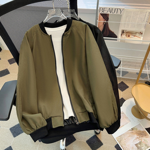 JK7108美式空中MA1飞行员夹克军事风短款外套复古棒球服男潮春图片