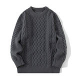 MY8267男士毛衣秋冬季潮流针织衫加绒加厚羊毛衫常规37加绒47，男装针织衫/毛衣，四季星座303A