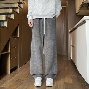 主推数据款 批30 高品 WK2067 原版微阔版型 麦穗纹男运动休闲裤图片