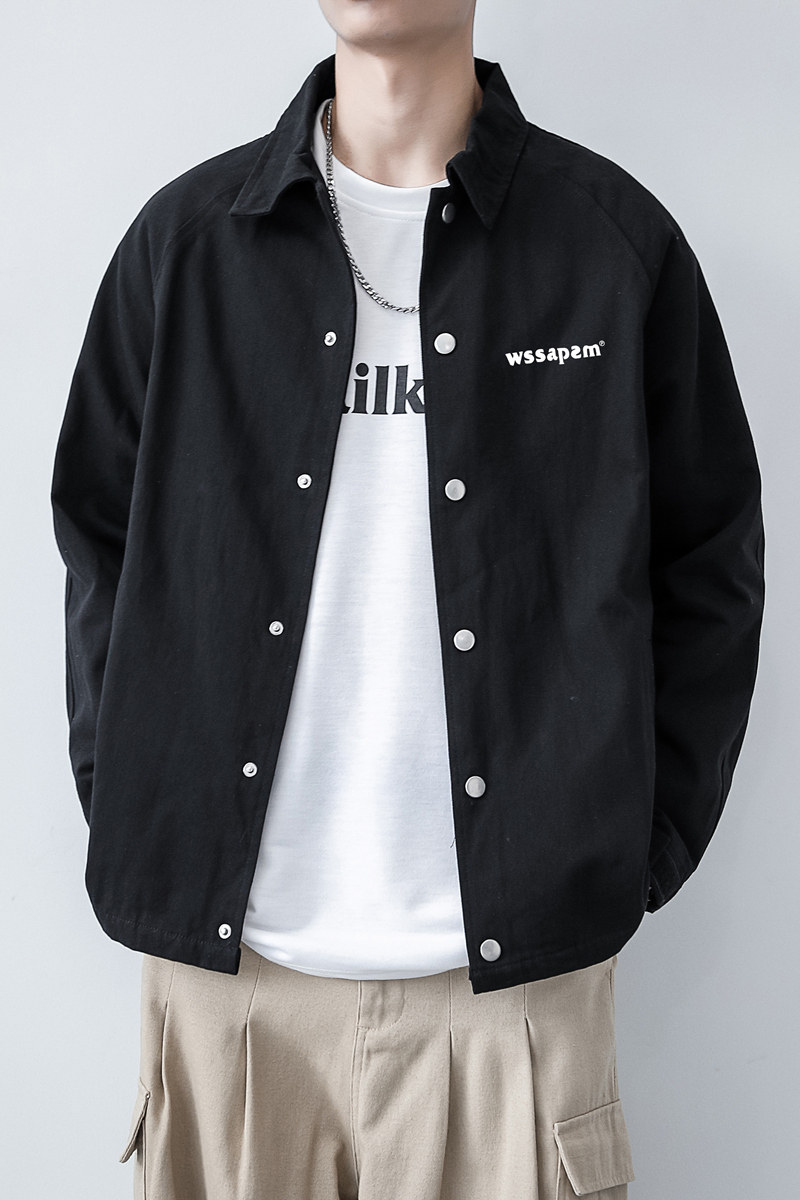 外套男春秋款工装夹克薄款潮牌棒球服冬JK2021常规P32加绒P42,男装夹克,四季星座303A