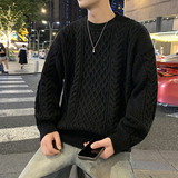 MY8267男士毛衣秋冬季潮流针织衫青少年学生款加绒常规37加绒47，男装针织衫/毛衣，四季星座303A