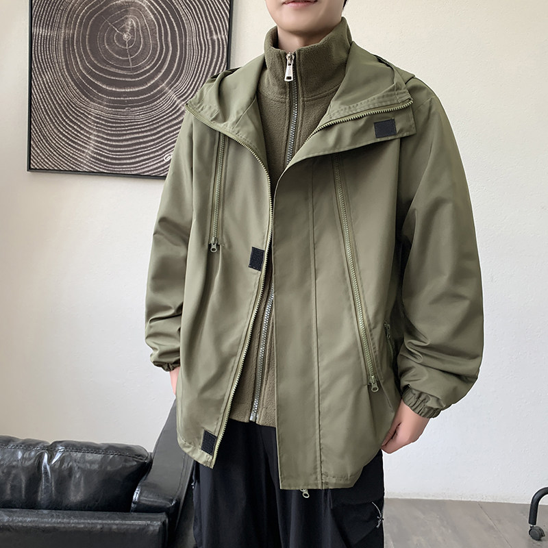 摇粒绒外套Y01P30冲锋衣JK8008P35摇粒绒+冲锋衣Z318P65,男装夹克,四季星座303A
