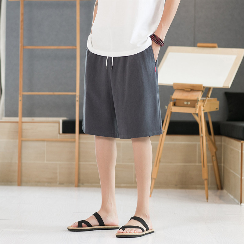 短裤男外穿夏季潮流韩版百搭宽松休闲裤潮牌ins运动速干5分裤K600,男装牛仔裤,四季星座303A