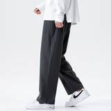 2025新款轻薄冰丝休闲裤裤子男学生运动直筒西装裤九分裤K213P19，男装西服套装，四季星座303A