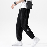 雪尼尔灯芯绒秋季卫裤束脚秋冬休闲加绒K39常规35元加绒45元，男装休闲裤，四季星座303A