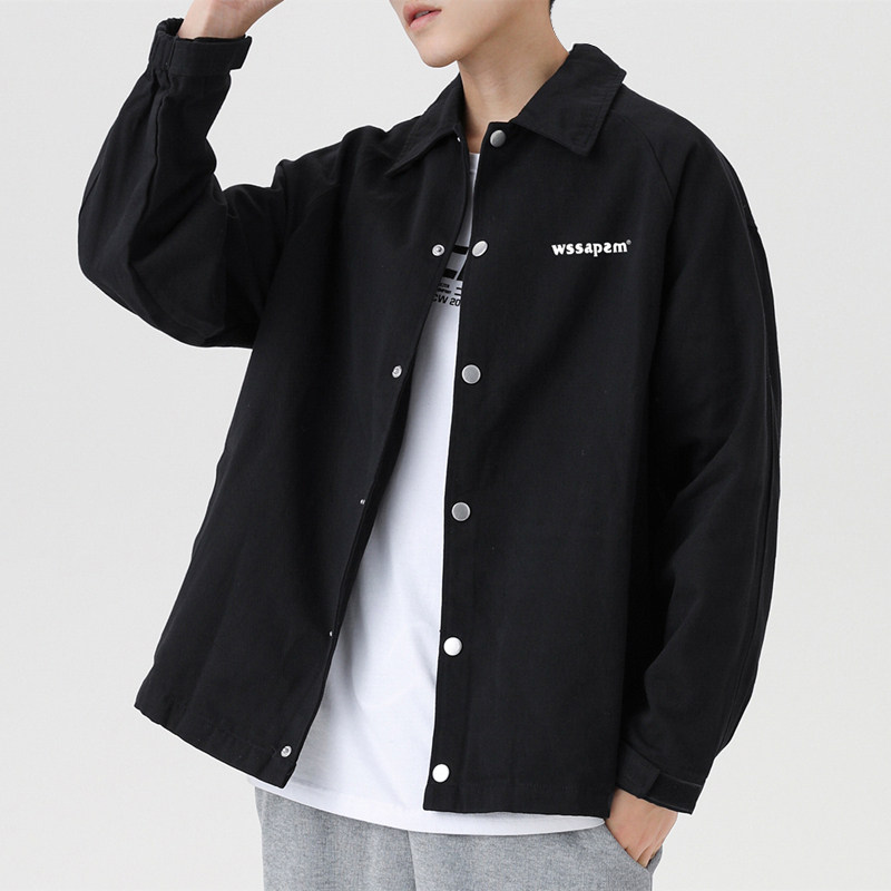 秋冬新款加绒男学生夹克校服上衣宽松外套JK2021常规P32加绒P42图片
