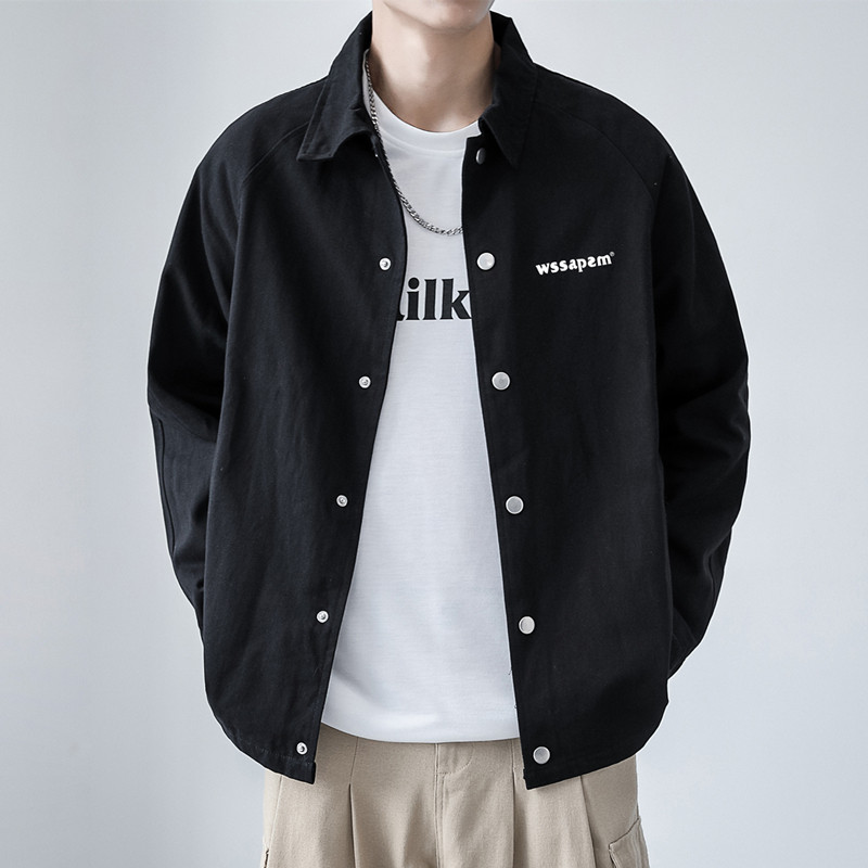 秋冬新款加绒男学生夹克校服上衣宽松外套JK2021常规P32加绒P42,男装夹克,四季星座303A