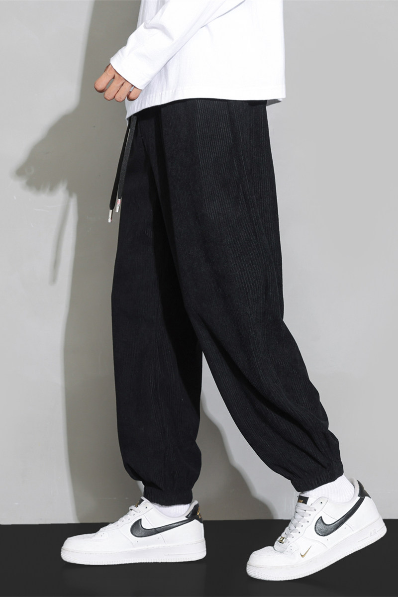 常规P18加厚P25灯芯绒潮牌束脚裤运动裤休闲长裤潮流男装K2819,女装休闲裤,四季星座303A