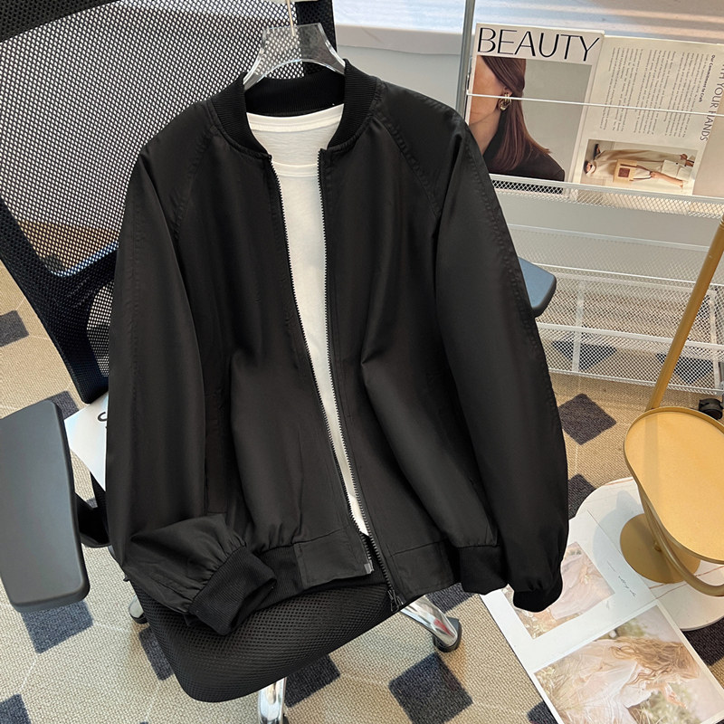 JK7108棒球服外套男士春秋冬季潮牌美式痞帅青少年宽松休闲夹克图片
