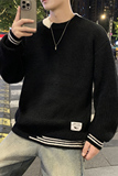 MY8267圆领毛衣男秋冬季纯色针织打底衫内搭加厚保暖常规37加绒47，男装T恤，四季星座303A