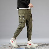 春秋季男休闲哈伦裤运动束脚裤子男9分裤修身潮K602（单件P25），男装休闲裤，四季星座303A