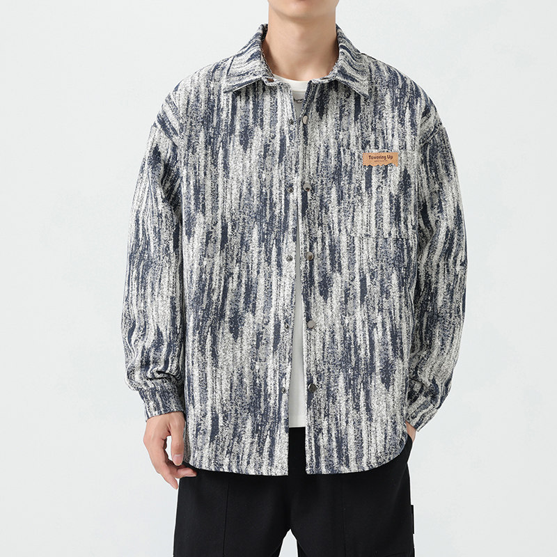 男装夹克男奢侈风新款外套衣服潮牌上装春季新款JK2024图片