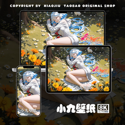 8K壁纸 芙宁娜-95 原神二次元游戏动漫手机平板电脑桌面高清壁纸