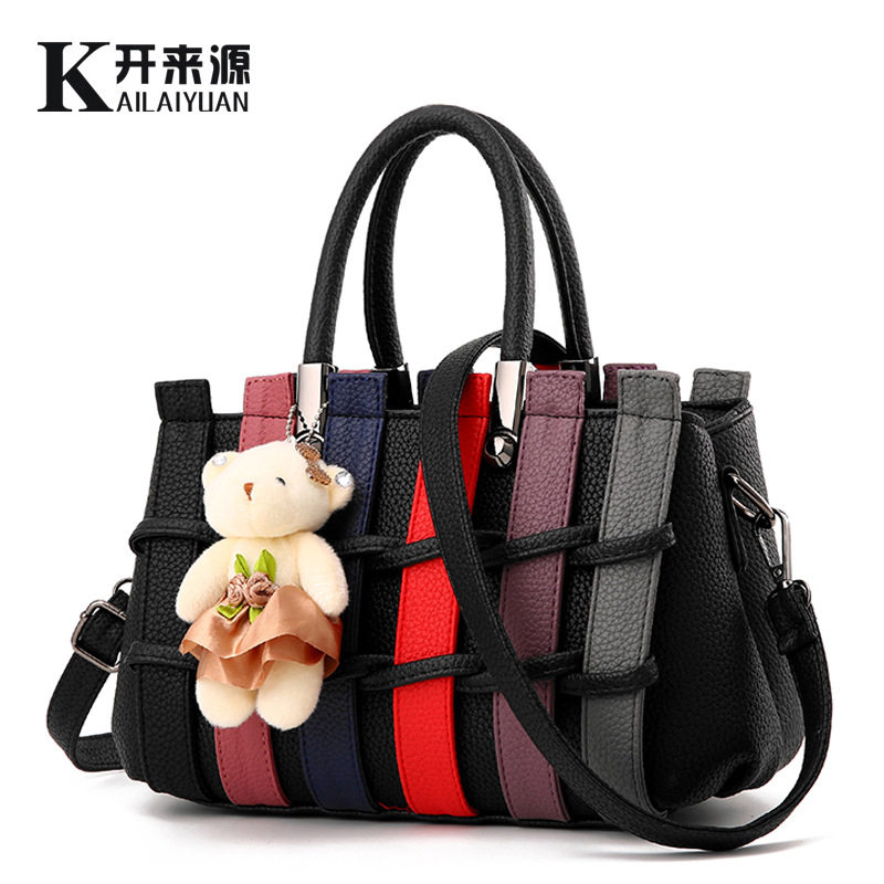 WOMENS BAG 2018 NEW BAG WOMENS LARGE CAPACITY SOFT ELEGANT KOREAN FASHION WOMENS BAG CROSS-BODY SHOULDER HANDBAG