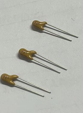 全新 正品 直插钽电容 16V10UF 2.54MM 脚距 106K 10% 黄色胆电容