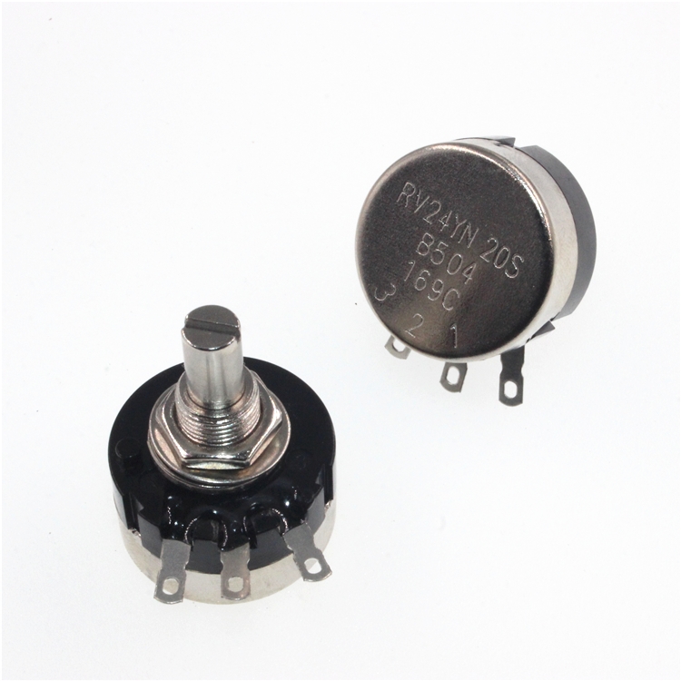 单圈碳膜电位器 RV24YN 20S B504 500K可调电阻电位器