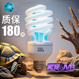 爬虫乌龟UVB补钙晒背灯节能陆龟饲养箱蜥蜴爬宠太阳灯10.0有110V