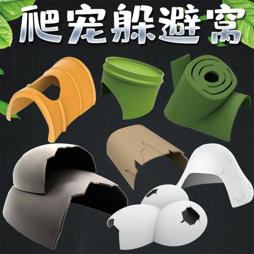爬宠爬宠蜥蜴角蛙龟躲避