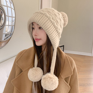 抗寒零下40度帽子东北防寒装备哈尔滨冬帽护耳加厚新疆穿搭秋冬季