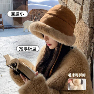 东北防寒装备哈尔滨保暖抗寒零下40度帽子过冬雪地帽女款毛绒盆帽