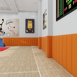 加厚软包靠背板防撞垫床头靠背墙围体育馆跆拳道舞蹈室墙面防护垫