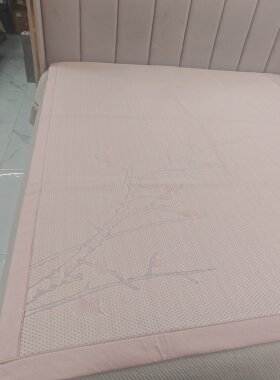 26年舒之家新品夏季豆豆凉席可水洗机洗A类母婴透气空调席三件套