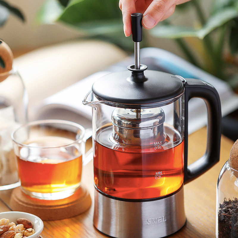 西摩黑茶普洱茶煮茶器玻璃自动煮茶壶电热保温煮茶机办公室