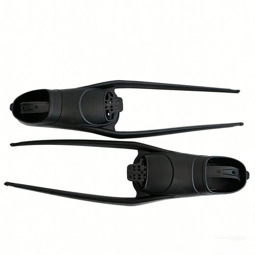 leaderfins正品自由潜脚蹼脚套Diver正品鞋套带配件轻量版黑白色