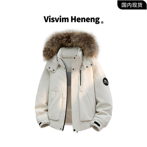 【品牌现货撤柜清仓】VISVIM HENENG冬季加厚防寒90羽绒服外套男