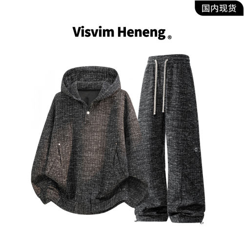 【品牌现货撤柜】VISVIM HENENG秋时尚运动休闲套装男美式两件套