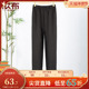 中老年女士松紧腰裤 依佈2026春季 子 妈妈装 直筒显瘦长裤 新款 休闲裤