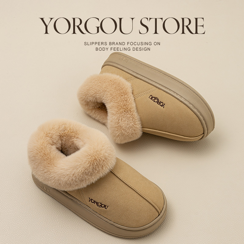 远港厚底雪地靴女士冬季外穿