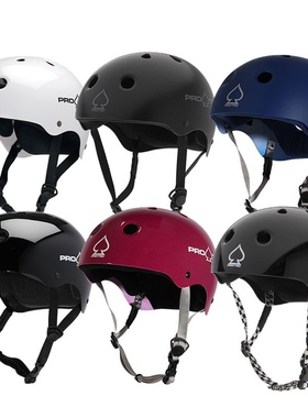 美国PROTEC滑板陆冲轮滑长板陆地冲浪板头盔安全帽儿童成人雪盔