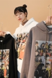 21年秋冬新款美式炸街连帽卫衣197-5-WY040-P58-控价68，女装卫衣/绒衫，星座197-5