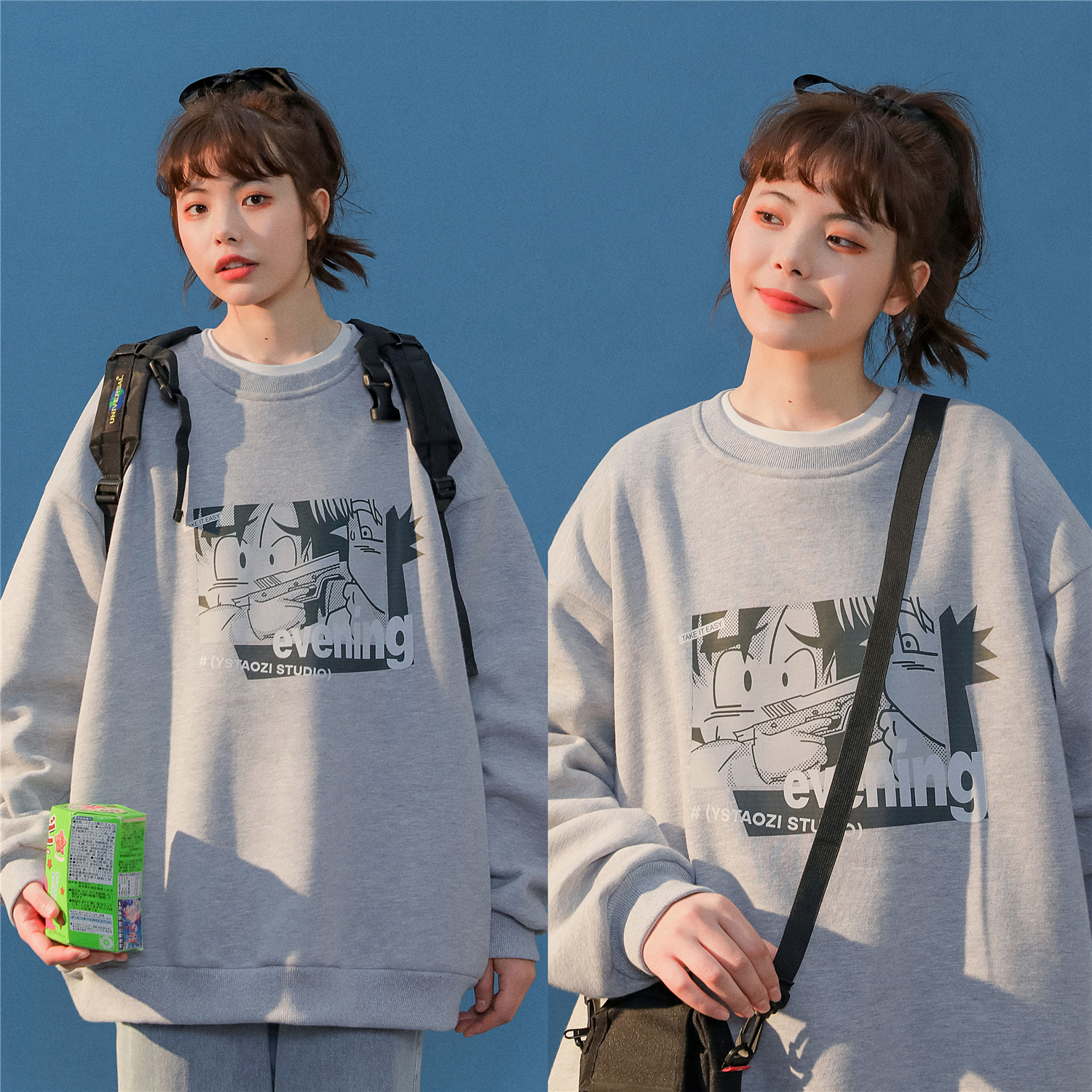 2022年春季新款卫衣197-5-WY093-P48，女装卫衣/绒衫，星座197-5