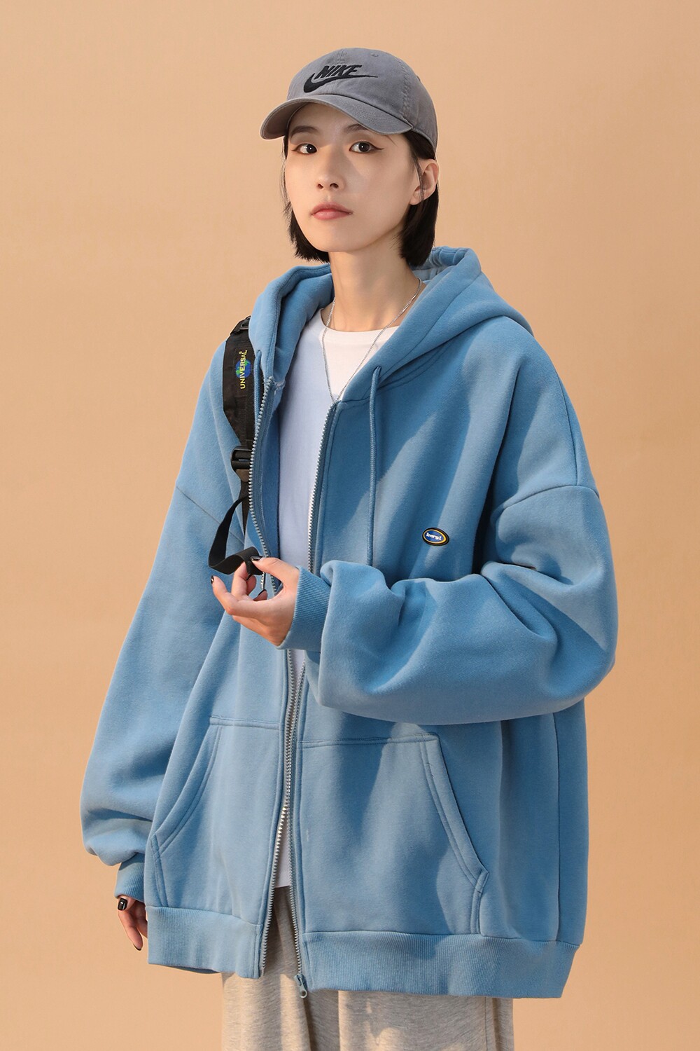 21年秋冬开衫连帽卫衣197-5-WY019-P58-控价68,女装卫衣/绒衫,星座197-5