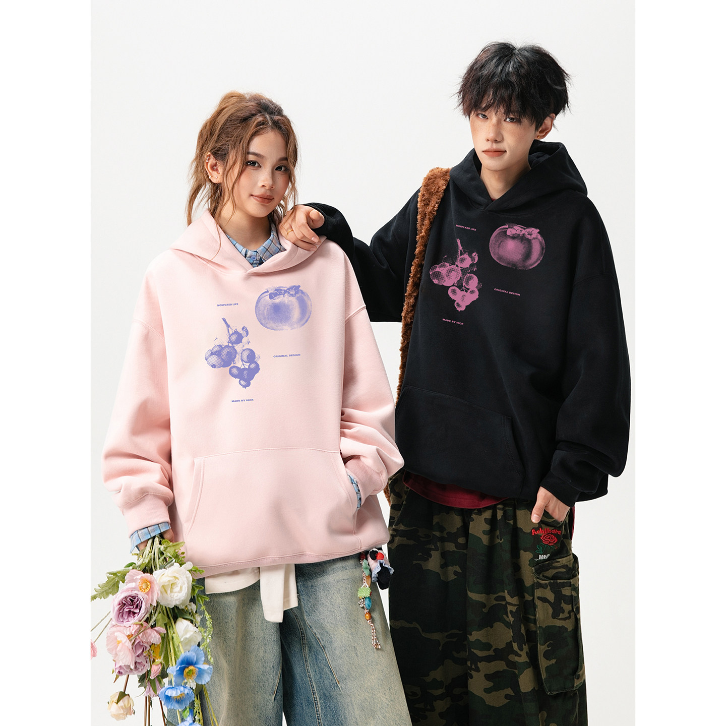 2025新款420克华棉连帽卫衣A336-1-HH1521-特P50（60棉40聚酯纤维,男装T恤,电商A336-1