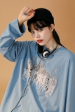 21年秋季暗黑系长袖197-5-CX013-P38-控价48，女装T恤，星座197-5