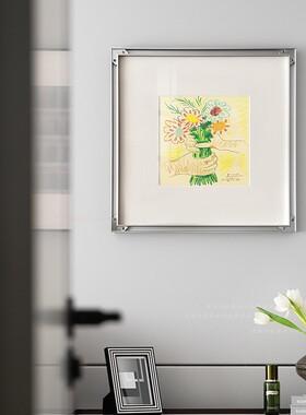 毕加索北欧抽象线条反装装饰画