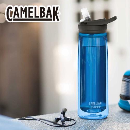 Camelbak, трубочка для воды со стаканом для спортзала для скалозалания, пластиковый чайник, двухэтажный стакан, США