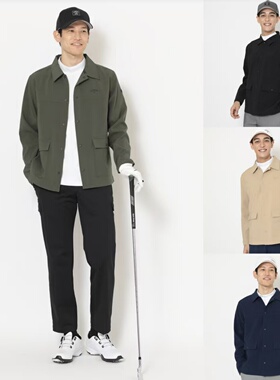 25年秋冬日本Callaway卡拉威高尔夫男装长袖开衫衬衫外套正品代购