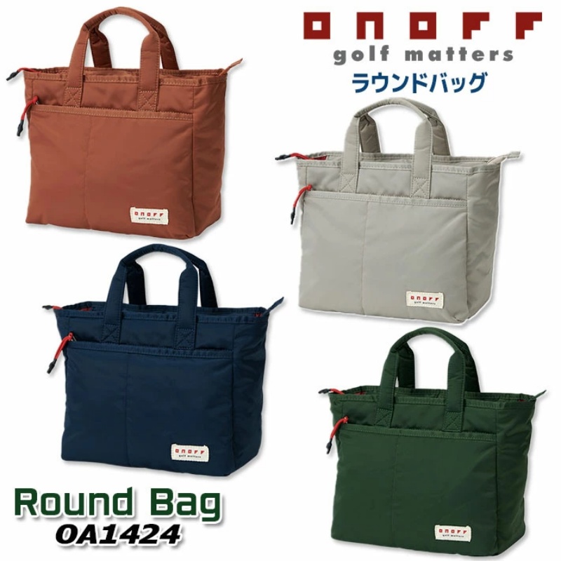 日本24年款代购ONOFF高尔夫球包手提手拎托特包golf球车包正品