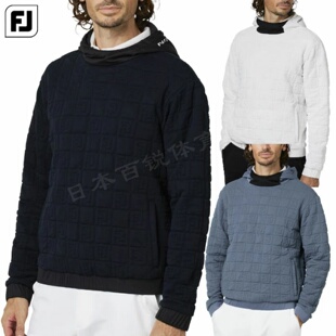 25年新日本Footjoy FJ高尔夫男装秋冬长袖防水保暖连帽衫正品代购