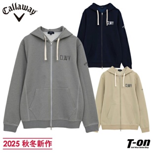 25年秋冬日本Callaway卡拉威男士连帽夹克运动外套高尔夫服装正品